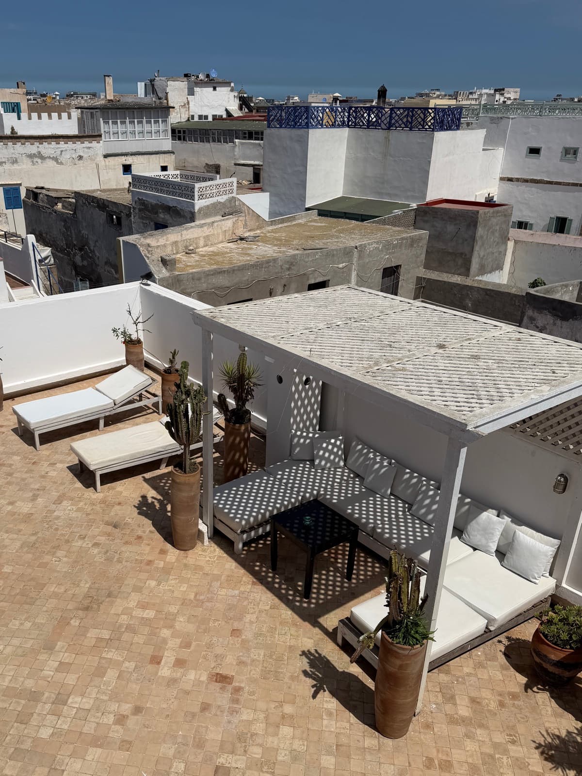 Petit-déjeuner au riad