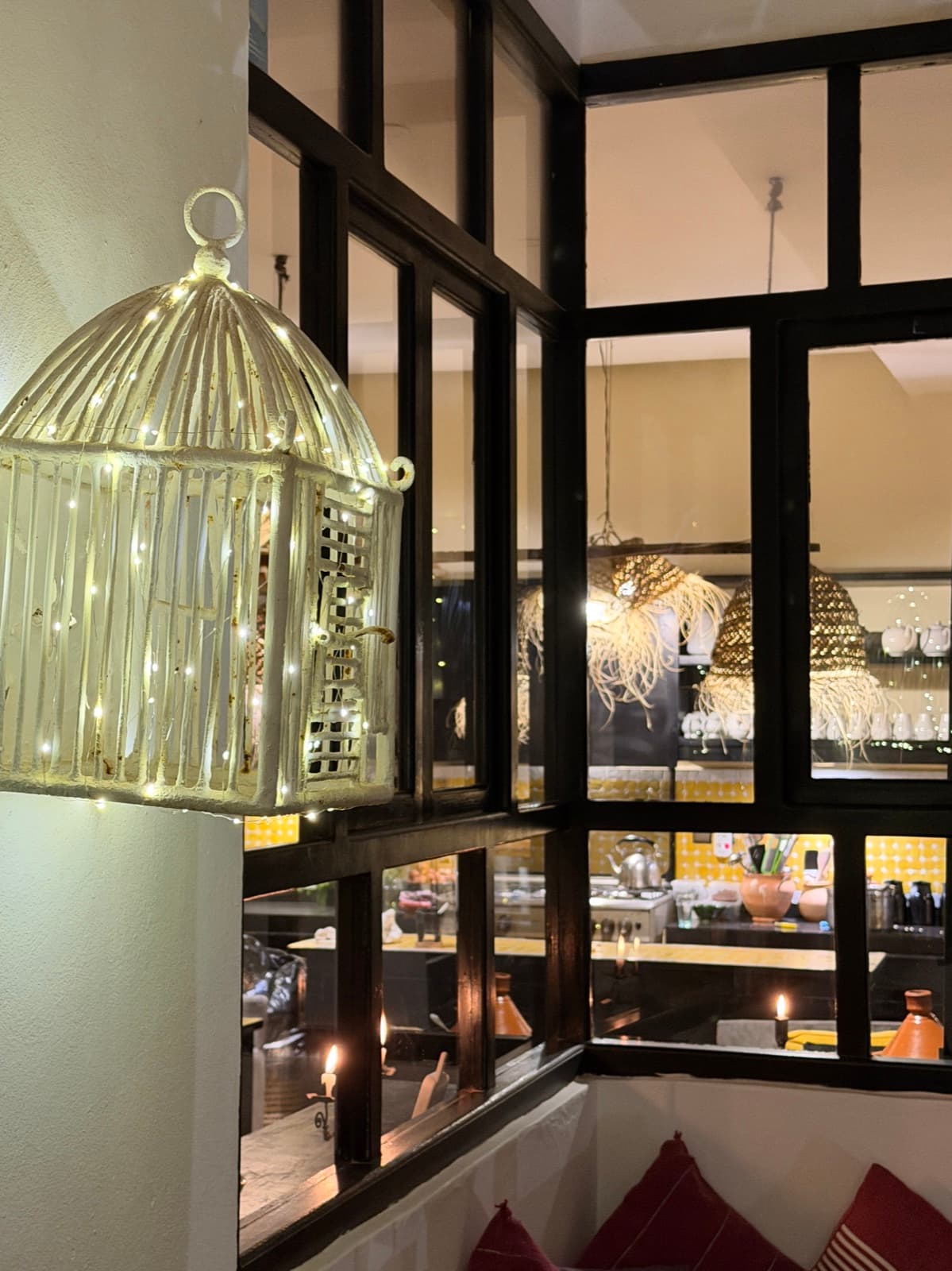 Le patio, lumière du matin
