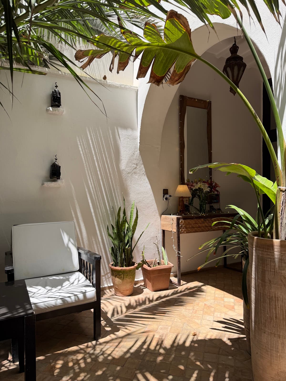 Le patio, autre perspective